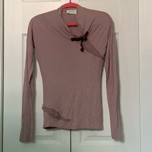 Long sleeve pink shirt